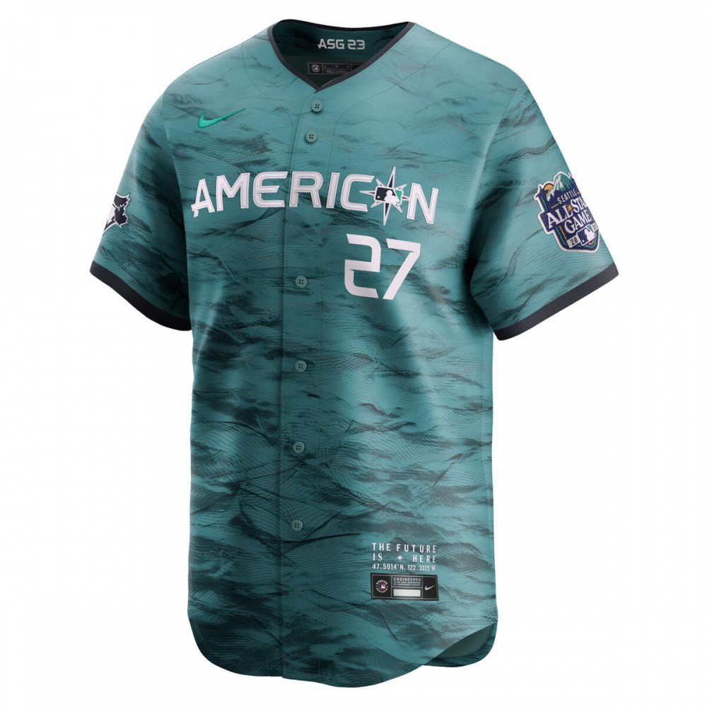 Vladimir Guerrero Jr. American League 2023 MLB All-Star Game Limited Player Jersey - Teal-Pro Kit Vault | Brand New 26/27 Sports Jerseys